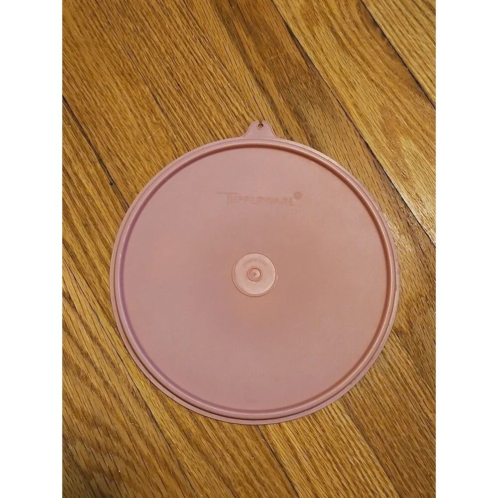 Vintage Tupperware Wonderlier Replacement Lid #229 Pink 8